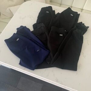 Figs xs zamora pants. 4 black 1 navy